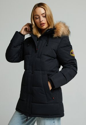 GOSHAWA PUFFER - Vinterkåpe / -frakk - jet black