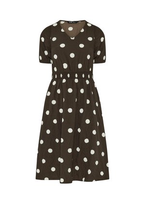 Yours Clothing, PLUS SIZE CASUAL DRESSES. - Hverdagskjole - chocolate
