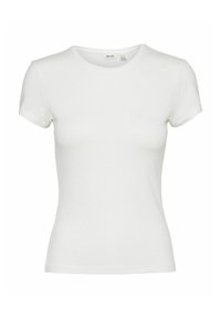 Aware VMINES FIONA O-NECK - T-shirts basic - snow white