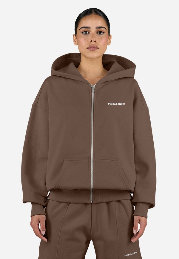 CLARITA OVERSIZED JACKET - Zip-up sweatshirt