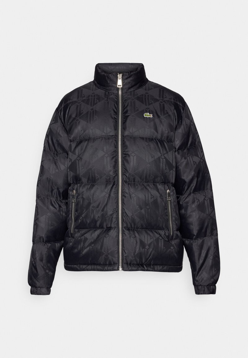 Lacoste Gewatteerde jas zwart Lacoste Gewatteerde jas zwart