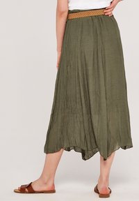 Apricot A-Linien-Rock - khaki