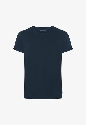 JIMMY SOLID - T-shirt basic - marineblue