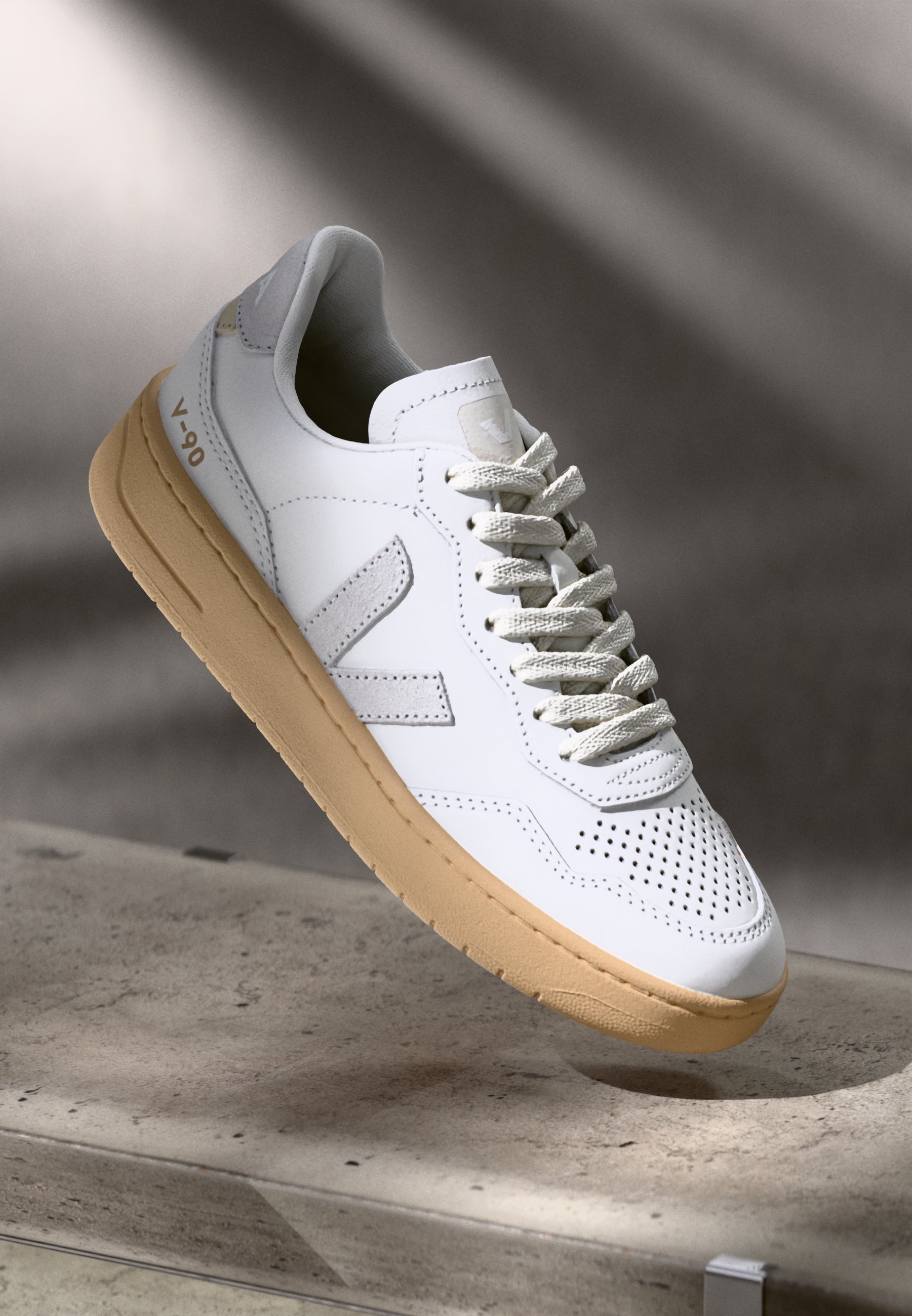 Veja V 90 Trainers extra-white/light-grey/natural/white Zalando