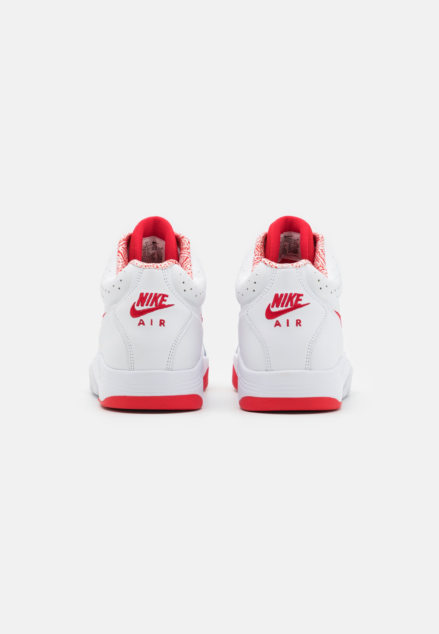 Nike Sportswear AIR FLIGHT LITE MID - Zapatillas altas - white/university  red/blanco - Zalando.es