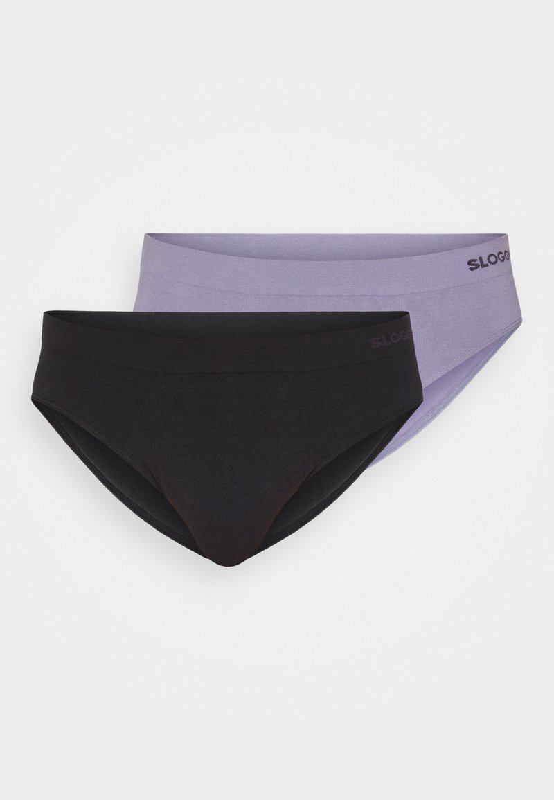 Sloggi MEN GO SMOOTH SHORT 2 PACK - Boxer aderenti - black/nero Sloggi MEN GO SMOOTH SHORT 2 PACK - Boxer aderenti - black/nero