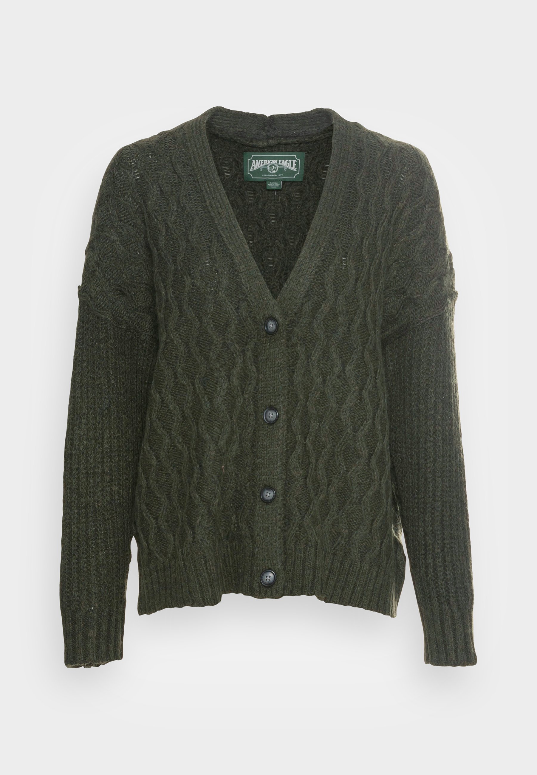 American Eagle CABLE BOYFRIEND CARDIGAN 