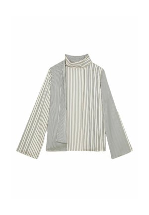 Reiss, REGULAR FIT - RINA STRIPED SCARF-NECK BLOUSE - Bluse - ivory navy