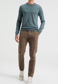 WE Fashion Stickad tröja - green