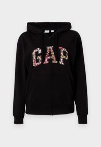 HERITAGE - Sweat zippé - black