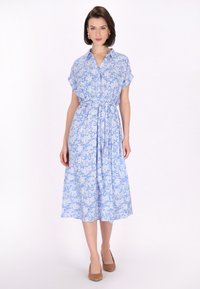 usha Abito a camicia - blue white
