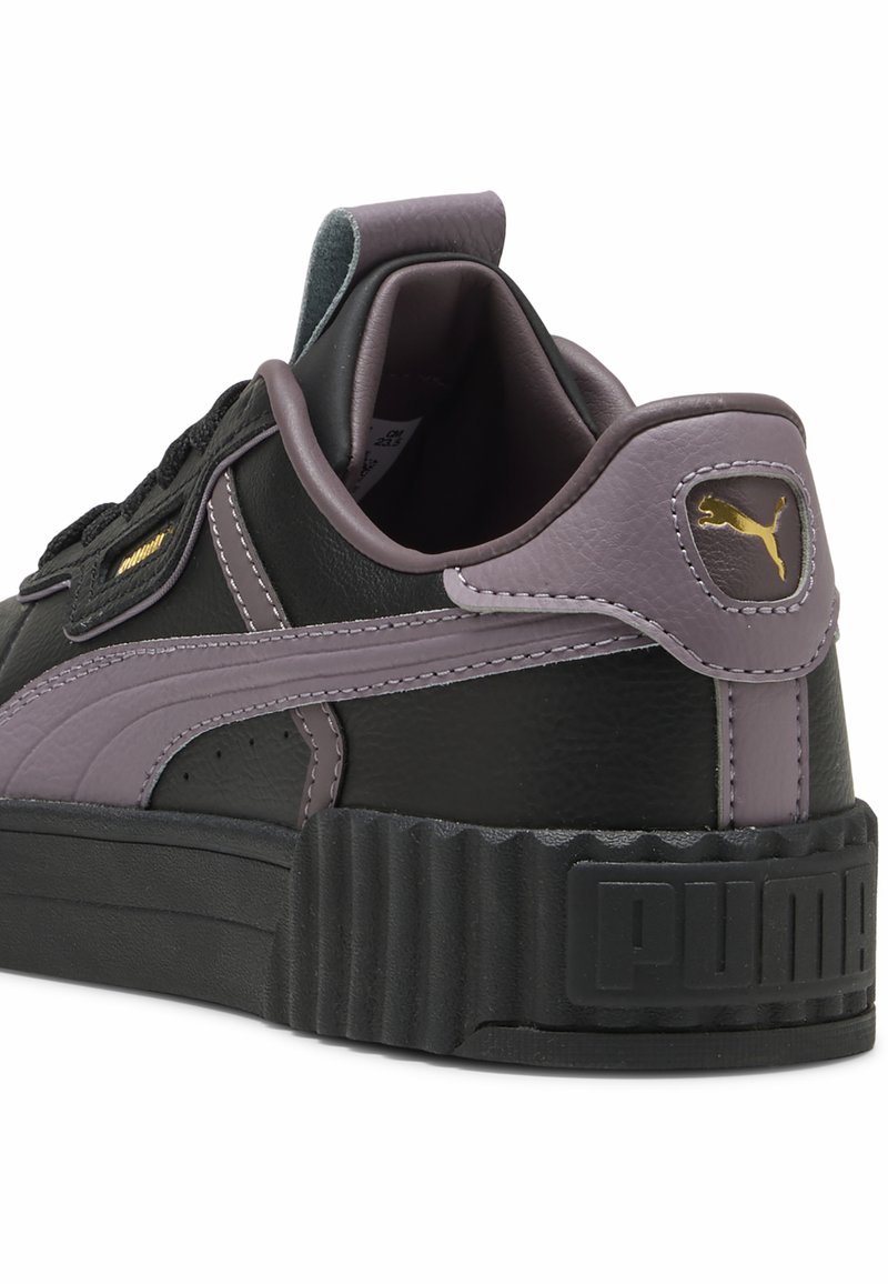 Puma CARINA 3.0 LUXE SNEAKERS - Tenisky - black plum jam