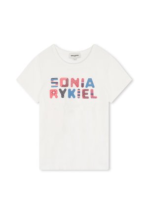 Sonia Rykiel, À MANCHES COURTES - T-shirt con stampa - offwhite