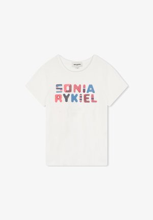 Sonia Rykiel, À MANCHES COURTES - T-shirt con stampa - offwhite