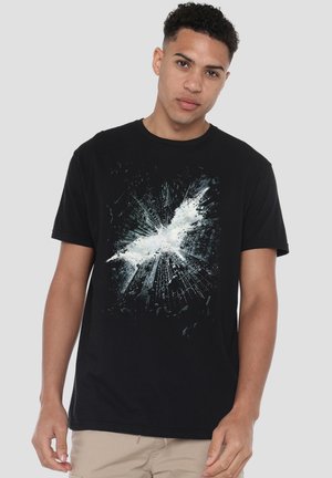 DC COMICS - BATMAN, DARK KNIGHT RISES TEASER POSTER - Print T-shirt - black
