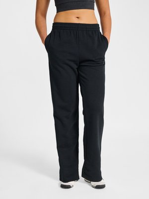 Hummel, HMLPULSE WIDE W - Tracksuit bottoms - black