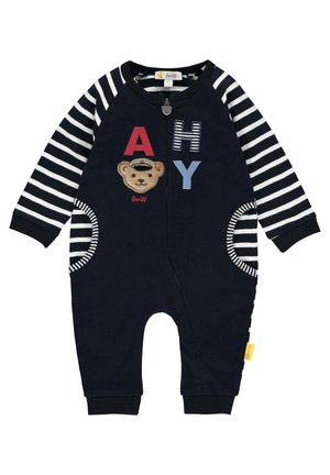 MIT \"AHOI\"-SCHRIFTZUG - Tuta jumpsuit - black
