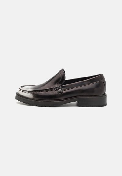 MOSCHINO SCARPA UOMO - Zapatos sin cordones - white/black