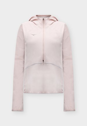 HOKA, SKYGLOW HALF ZIP - Суитшърт с цип - pink opal