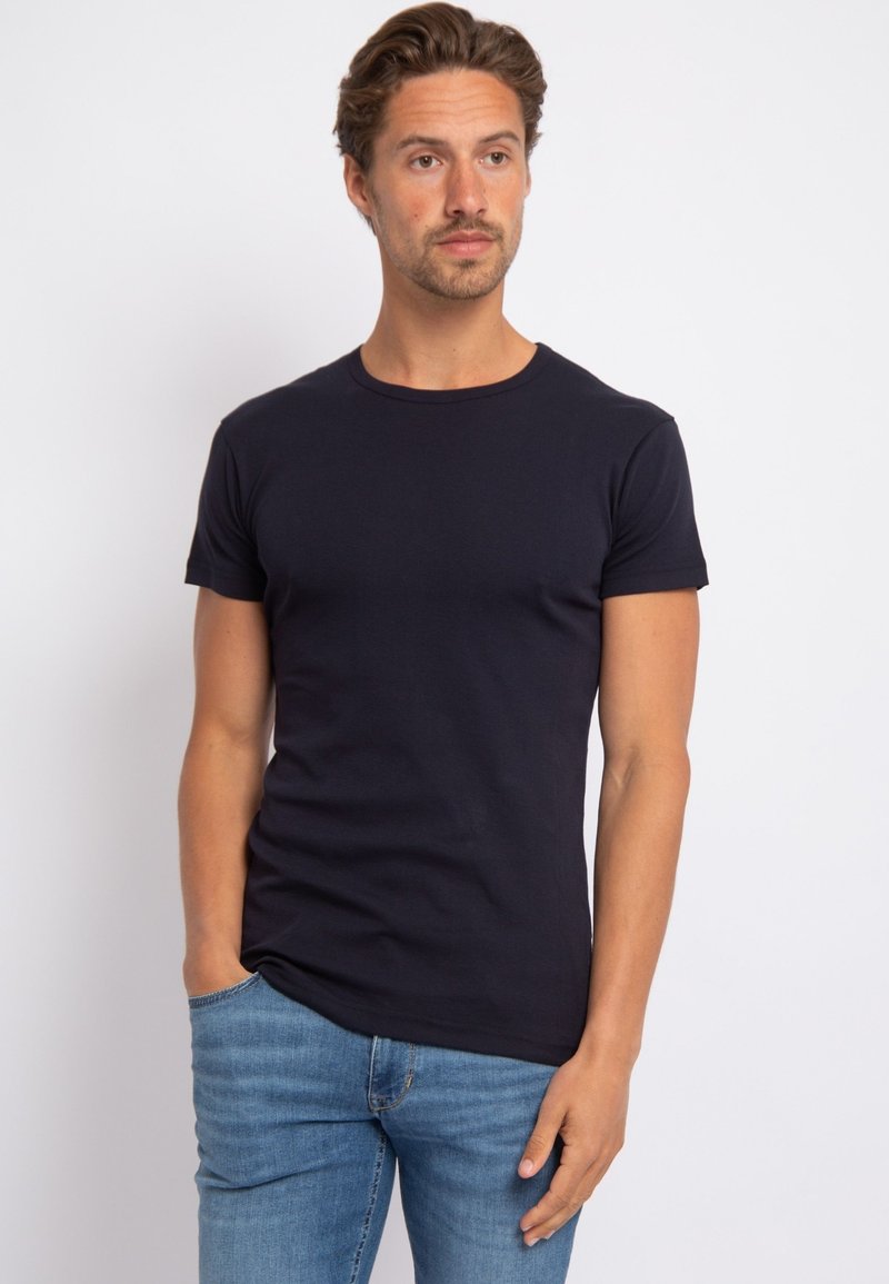 ALAN RED 2 PACK - T-shirt basic - navy