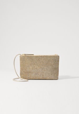 Loeffler Randall YASMINE FLAT CLUTCH - Cross body bag - gold