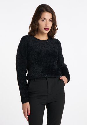 faina, Maglione - schwarz