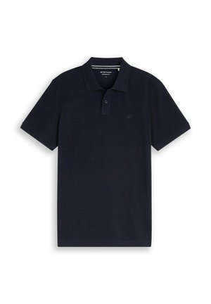 TOM TAILOR, TOM TAILOR POLOSHIRTS PIQUÉ POLOSHIRT MIT LOGO-STICKEREI - Polo - sky captain blue