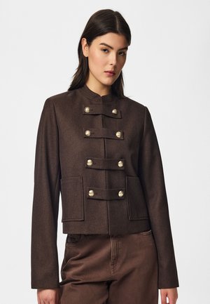 Pieces ANNE SHORT JACKET  - Blazer - morel