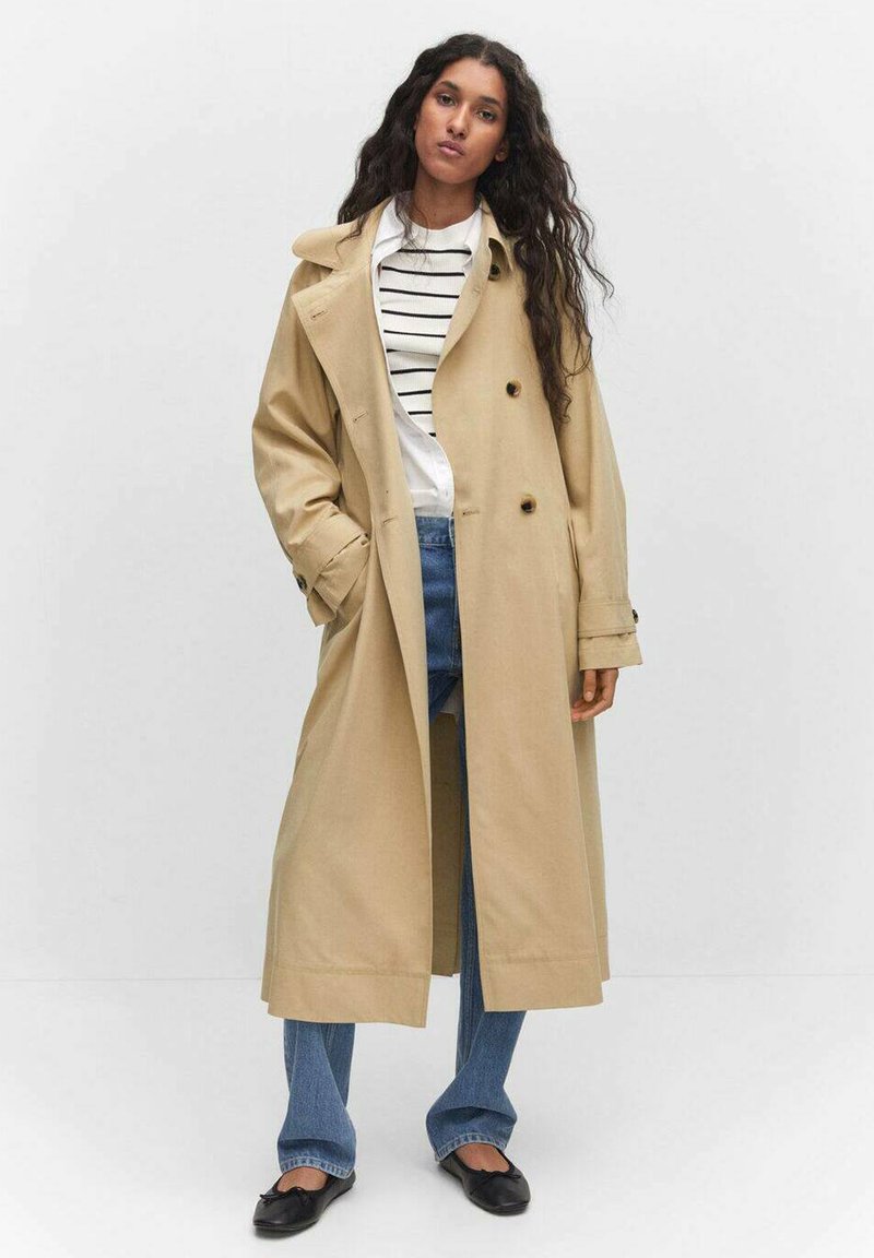 Mango COPITO - Gabardina - beige