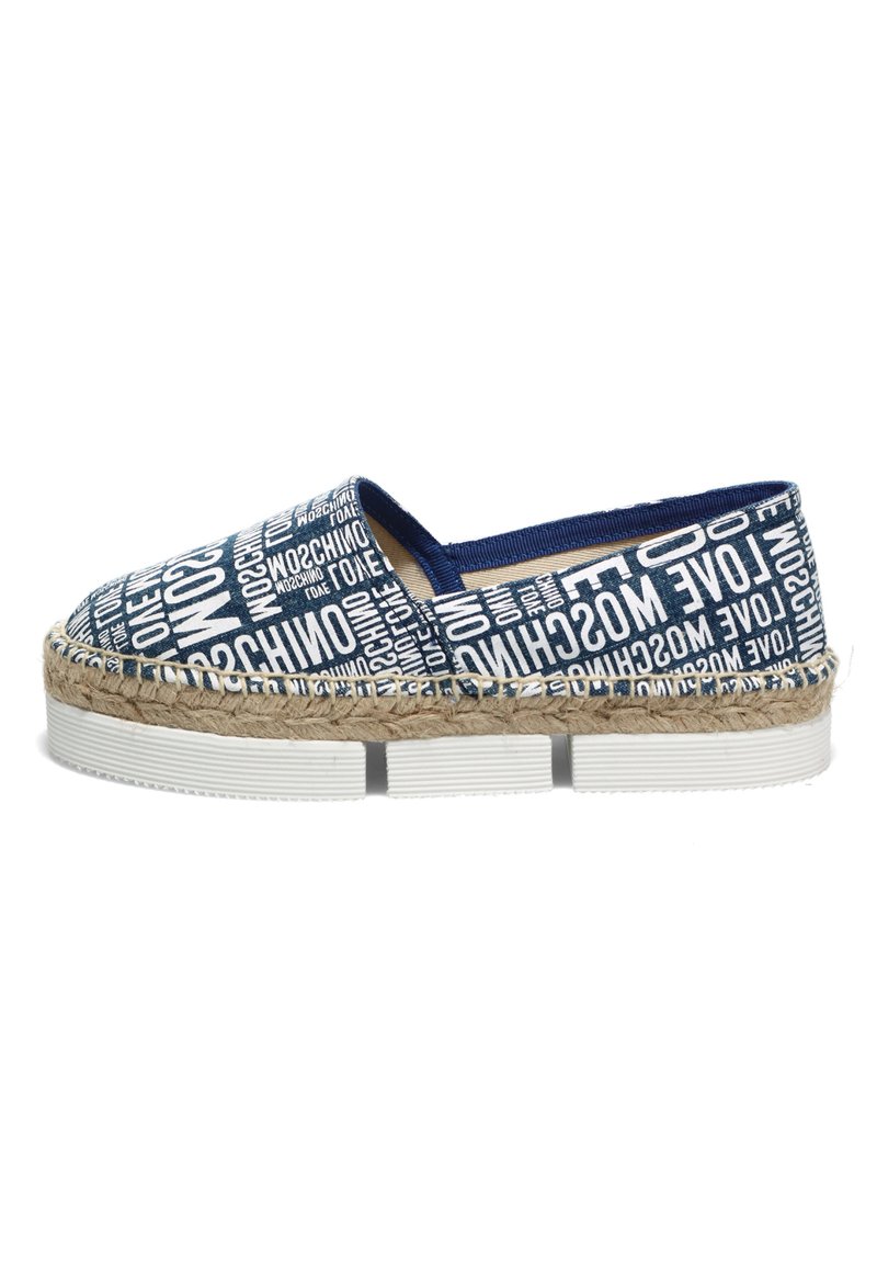 Damen Halbschuhe | Love Moschino Espadrille jeans/blau - IK52409 Damen Halbschuhe | Love Moschino Espadrille jeans/blau - IK52409
