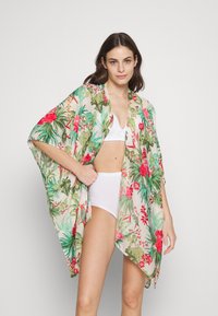 ONLY ONLLUNA LIFE PALM BEACH CARDIGAN - Paplūdimio reikmuo - cloud dancer