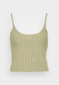NA-KD SINGLET - Top - moss green