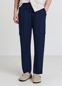 Calliope UNITA - Pantalon cargo - blu navy