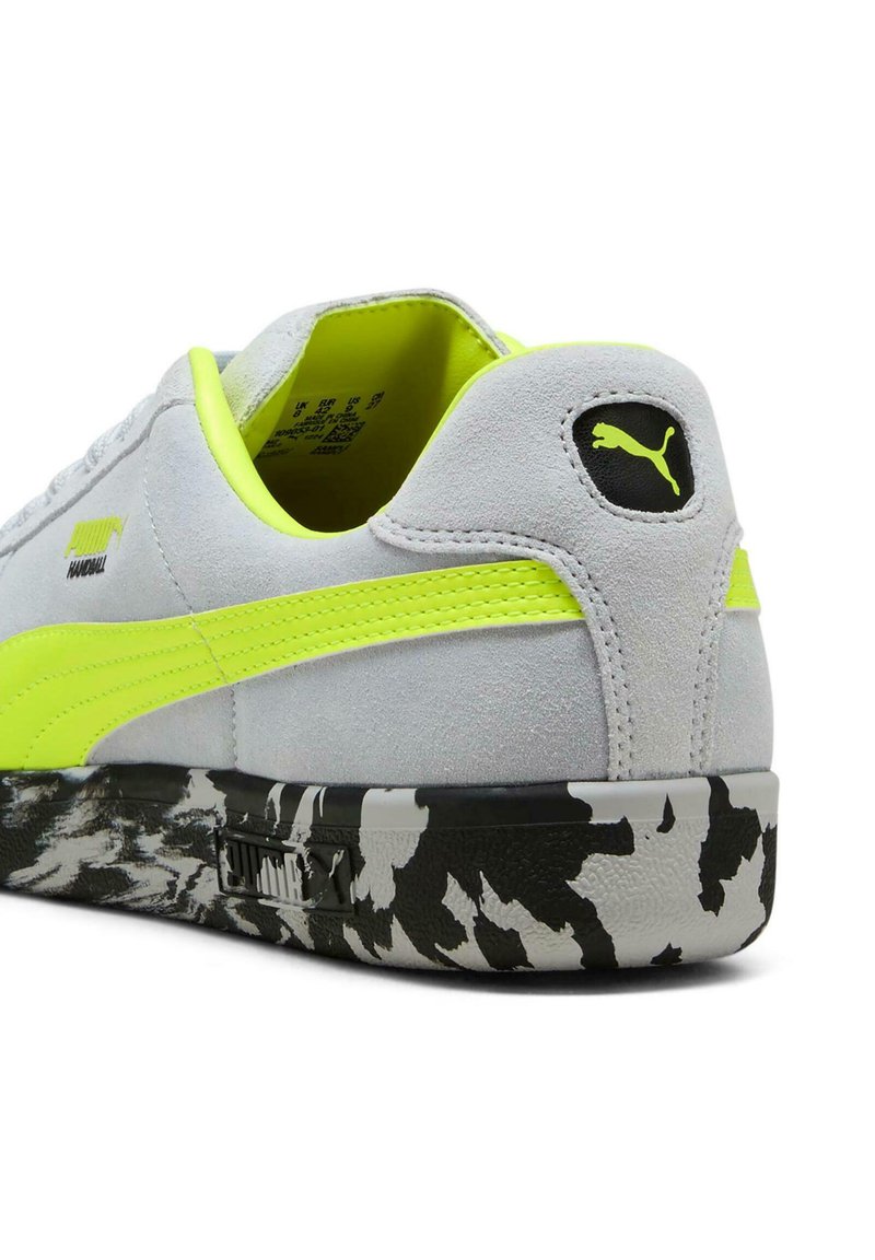 Puma Sneakers Tenis Puma Gris Con Amarillo Tenis Puma Foreverrun Mujer Gold Moon-White Running Emotion