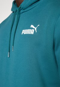 Puma TAPE HOODIE - Felpa - cold green