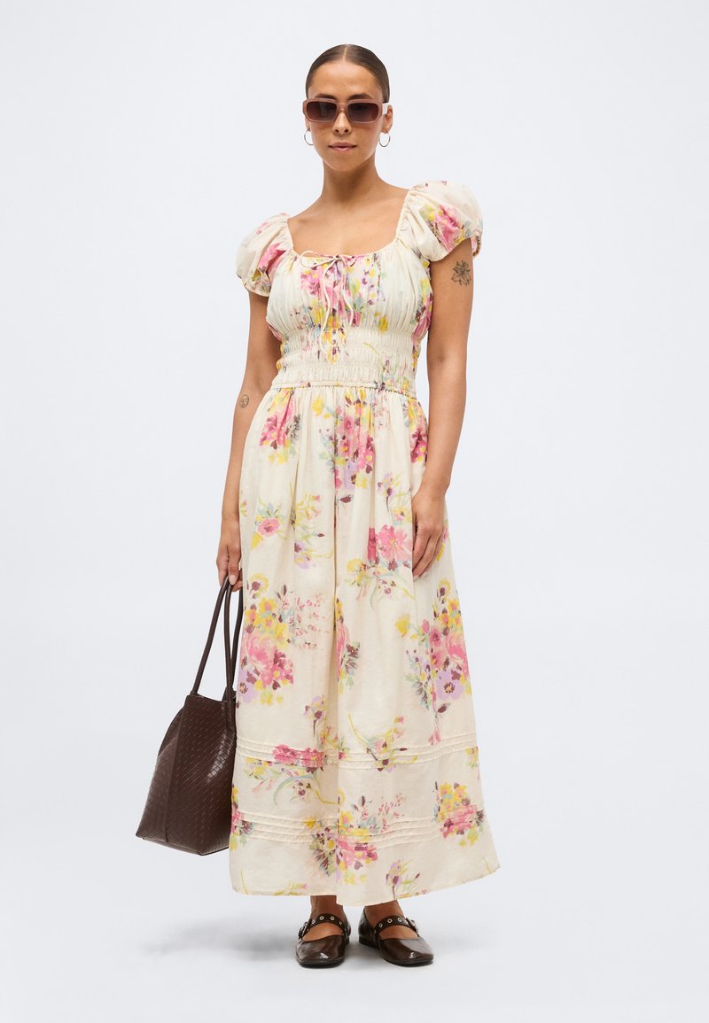 isabella maxi dress free people Isabella Multi Floral Maxi Dress
