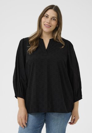 Kaffe Curve LOULOU - Bluse - black deep