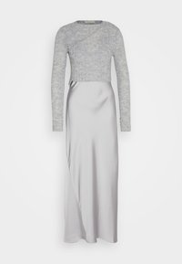 AllSaints AMOS DRESS 2-IN-1 - Maglione - grey marl