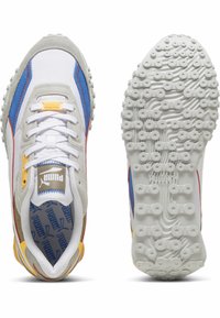 Puma BLKTOP RIDER VIBRANT - Sneakers - white smokey gray