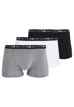 3 PACK - Boxerbriefs - schwarz/grau/weiß