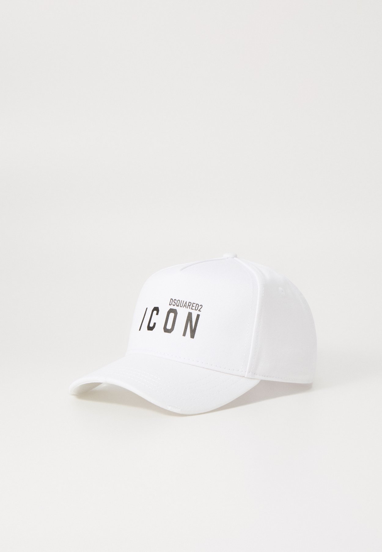 Dsquared2 Icon Baseball Gorra - Blanco/Negro