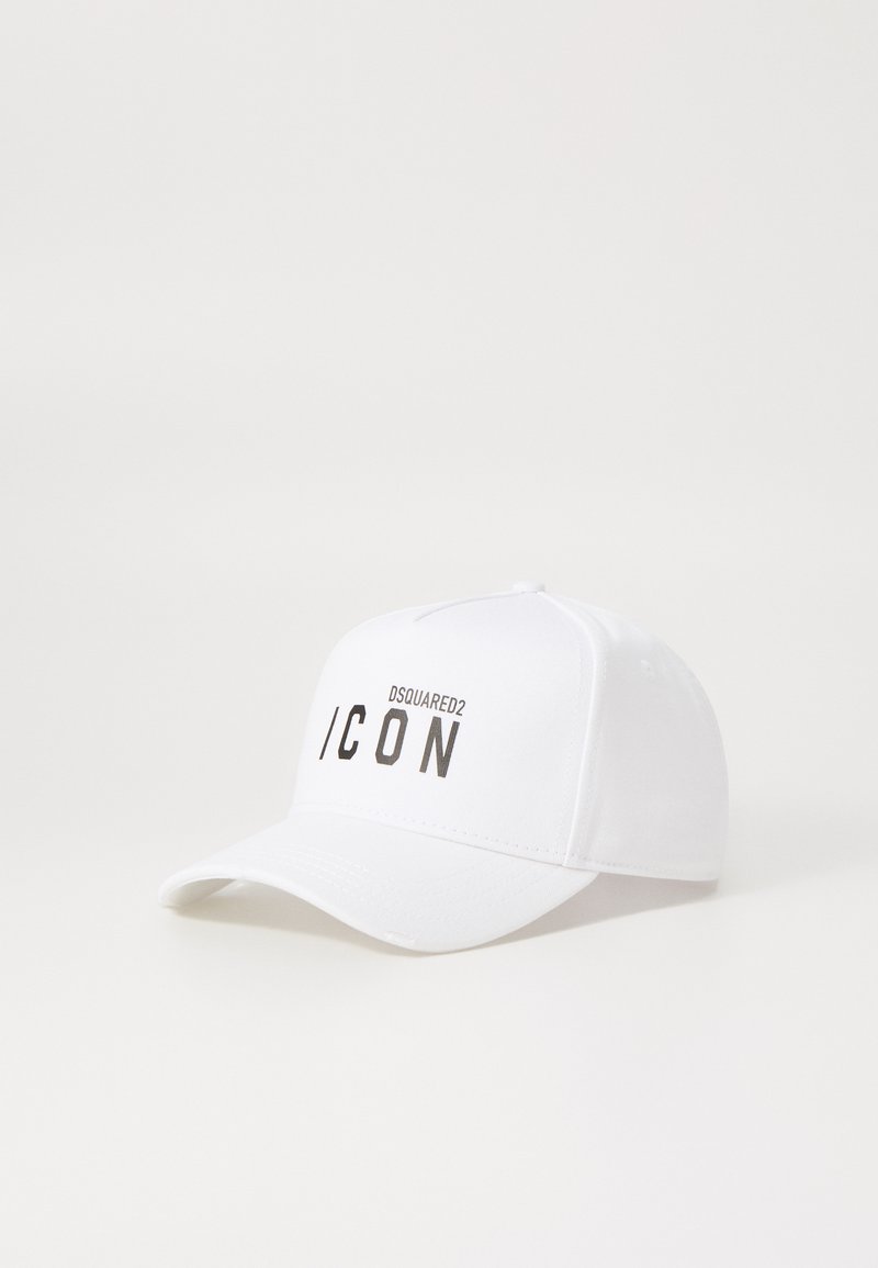DSQUARED2 ICON BASEBALL - Caps - bianco/nero