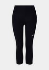 TAD ESSENTIAL CAPRI - Leggings - black