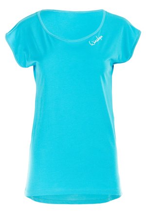Winshape KURZARMSHIRT  - Camiseta básica - sky blue