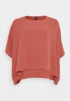 VMALVA O NECK PONCHO - Cape - marsala