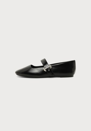 Calvin Klein, OBLIQUE - Klassischer Ballerina - triple black