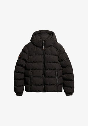 Superdry & Co, SUPERDRY HOODED SPORTS PUFFER JACKET... - Vinterjakker - schwarz