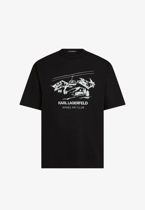 KARL LAGERFELD, KARL LAGERFELD T-SHIRT APRÈS SKI CLUB - T-shirt imprimé - black