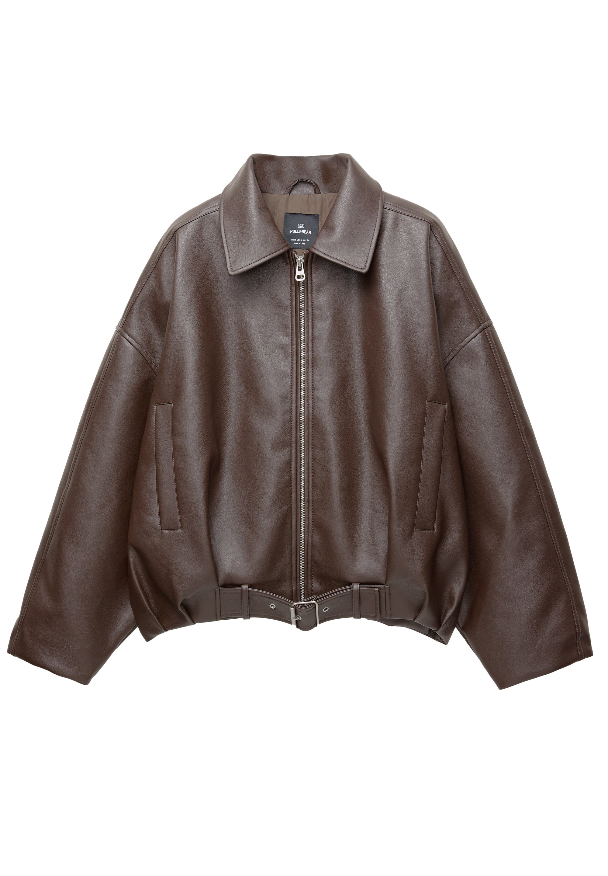Faux leather jacket