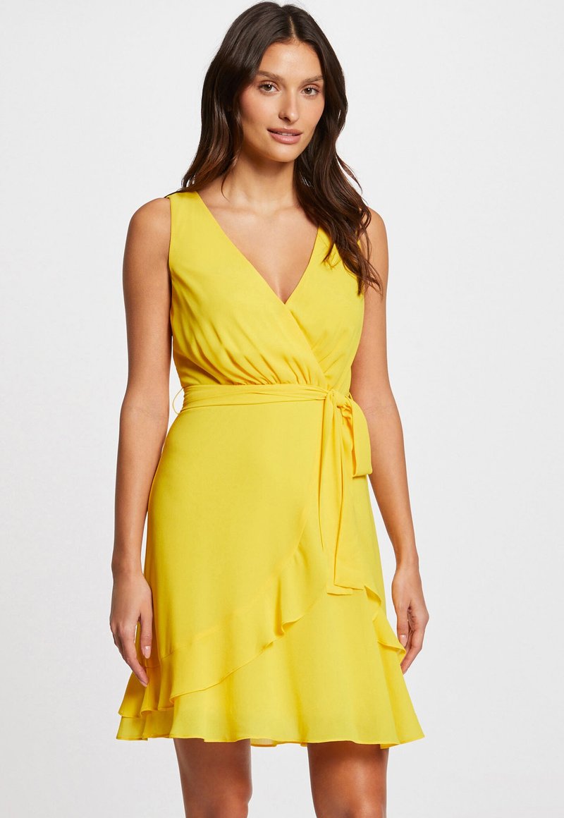 Morgan WRAP - Vestido informal - jaune
